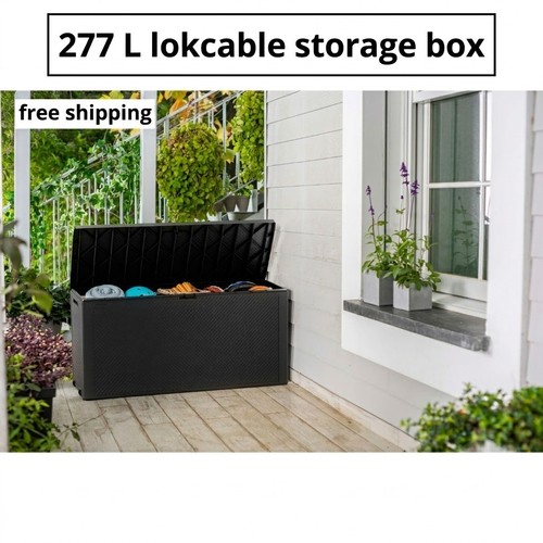 Garden storage box 277l - garden,