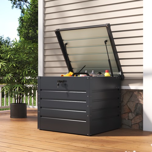 200l lidded storage cabinet - lidded,