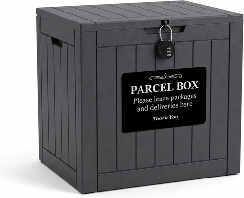 Lockable outdoor storage box - outdoor,