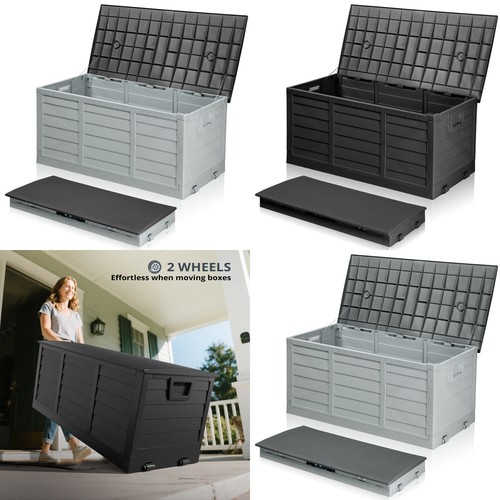 Outdoor plastic storage box - outdoor,
