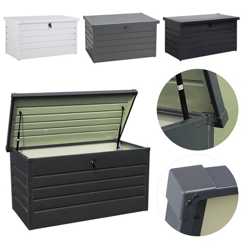 Outdoor storage box 350l - outdoor, metal