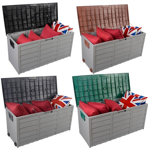 Large plastic garden storage - plastic,