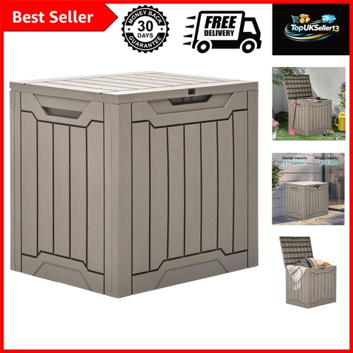Outdoor resin storage box - box, 31