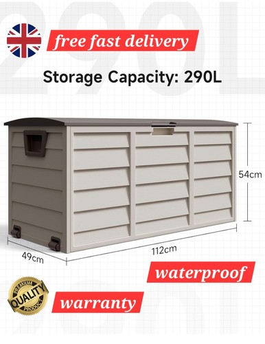 Large garden storage - box, 295l