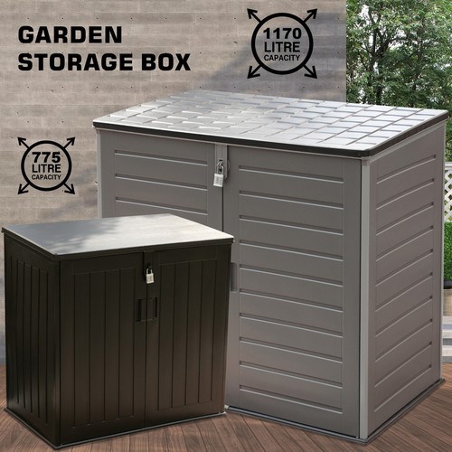 Large outdoor plastic storage - plastic,
