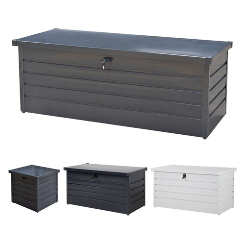 Large metal plastic storage - metal/plastic,