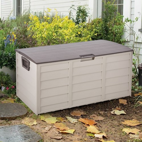 Outdoor plastic garden storage - plastic,