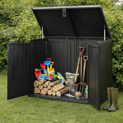 Large lockable outdoor storage - lockable,